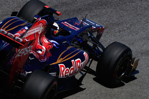 Daniel Ricciardo cumple el programa de Toro Rosso en Brasil