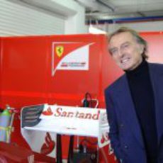 Luca di Montezemolo en las Finales Mundiales de Ferrari 2012