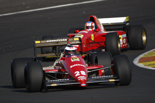 El modelo F1 número 97 de Ferrari en Cheste 2012