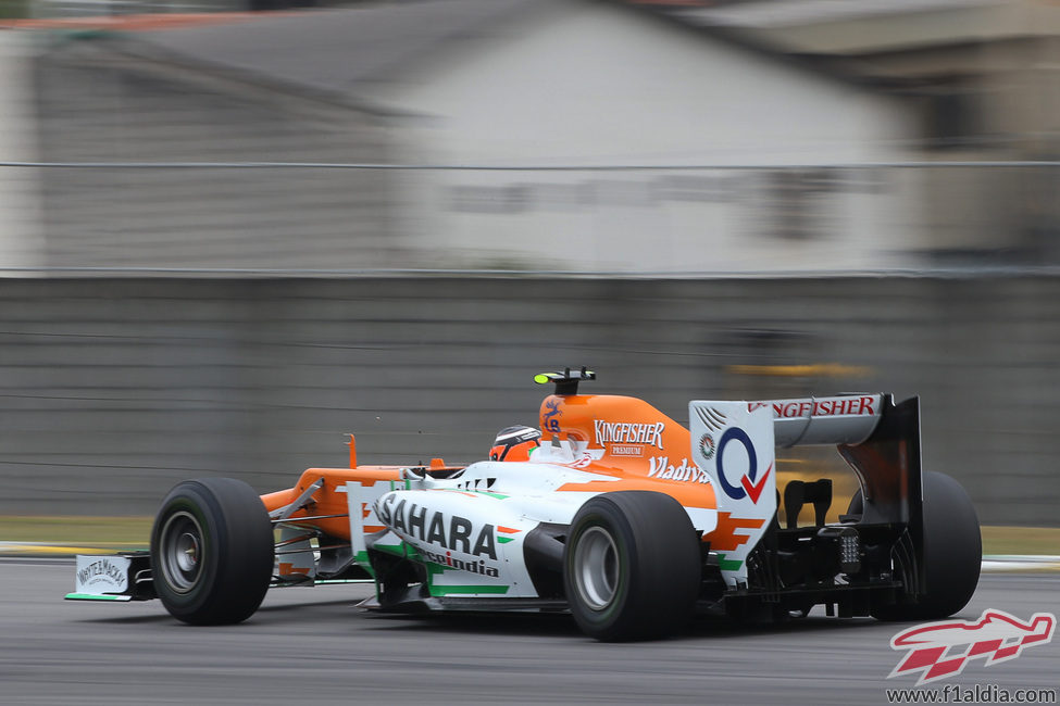 Nico Hülkenberg tuvo un gran fin de semana en Brasil