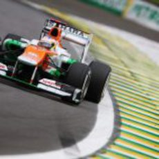 Paul di Resta se quedó a tres décimas de la Q3 en Brasil