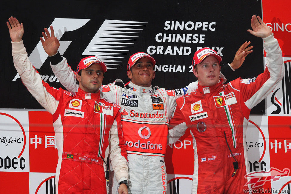 Gran triunfo en el Gran Premio de China 2008