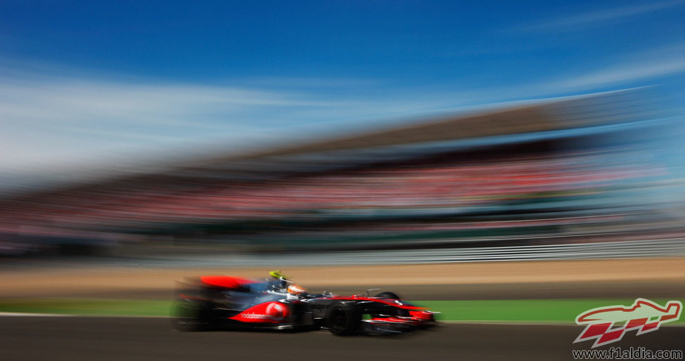 Una bala plateada en Silverstone