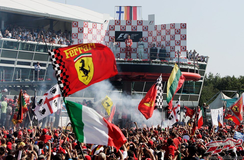 Gran victoria en el Gran Premio de Italia de 2006