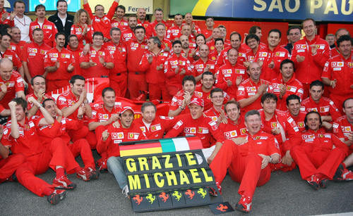 Despedida de Michael Schumacher en Brasil