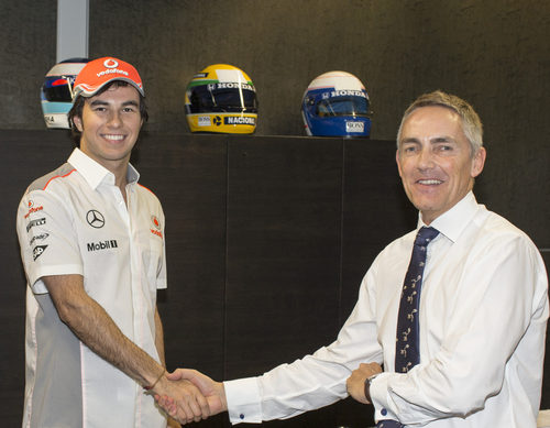 Sergio Pérez ficha por McLaren para 2013