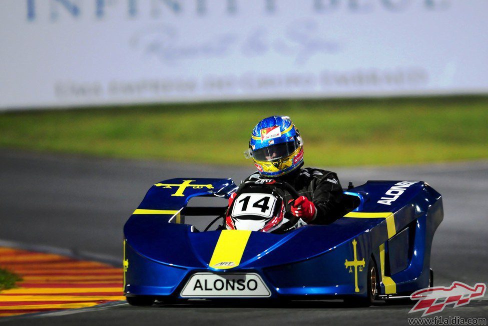 Fernando Alonso afronta su primer 'Desafío das Estrelas'