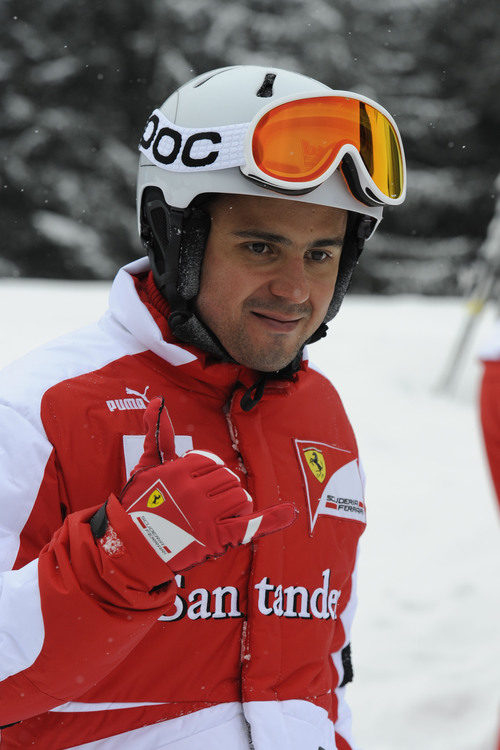 Felipe Massa, dispuesto a esquiar en Madonna