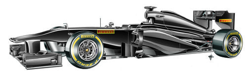 El nuevo monoplaza de Pirelli para 2013