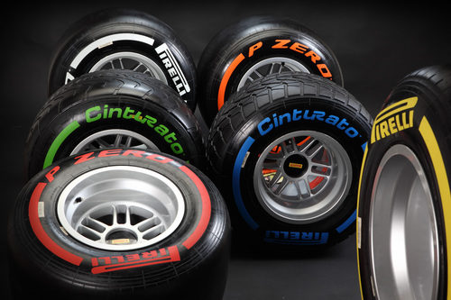 Las 6 gomas Pirelli para 2013