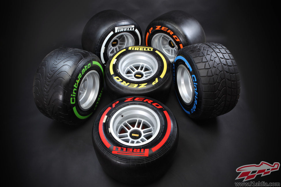 Gama de neumáticos Pirelli para 2013