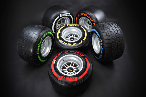 Gama de neumáticos Pirelli para 2013