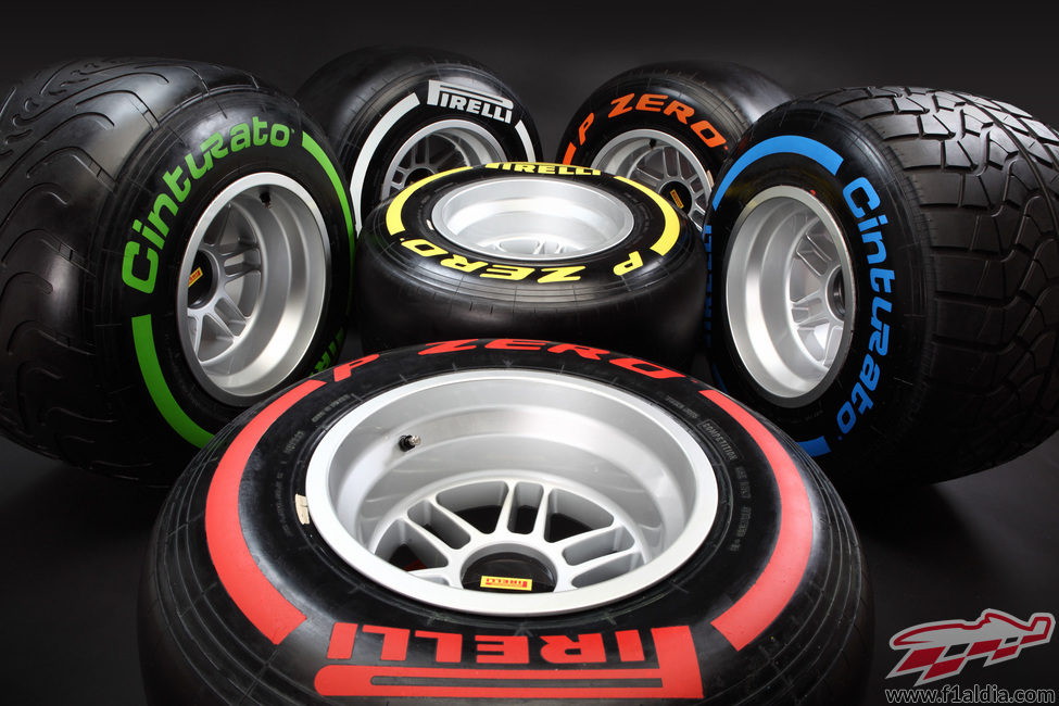 Pirelli presenta sus neumáticos para 2013