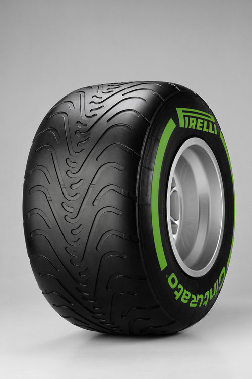 Neumático Pirelli intermedio para 2013