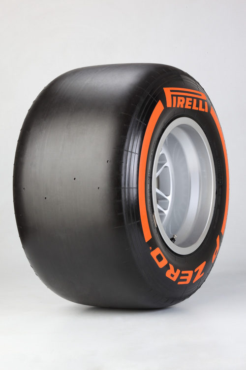 Neumático Pirelli duro para 2013
