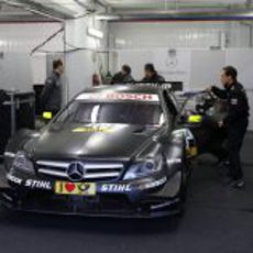 El DTM de Mercedes-Benz en el circuito de Cheste