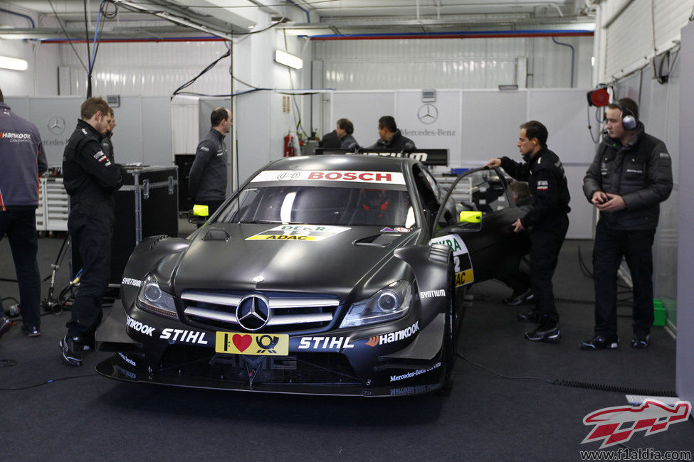 El DTM de Mercedes-Benz en el circuito de Cheste