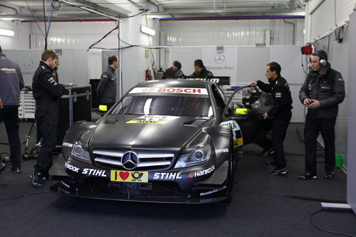 El DTM de Mercedes-Benz en el circuito de Cheste