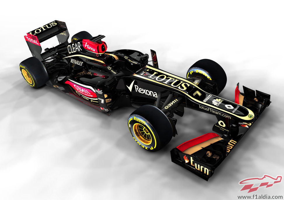 El nuevo Lotus E21, el arma de Enstone para la temporada 2013