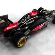Vista trasera del E21, el Lotus de la temporada 2013