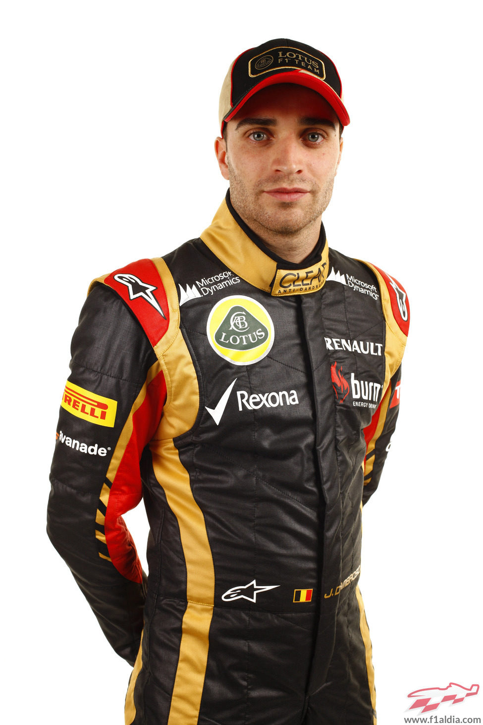 Jérôme D'Ambrosio, piloto reserva de Lotus para 2013