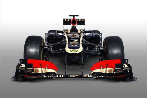 Morro y parte frontal del E21, el arma de Lotus para 2013