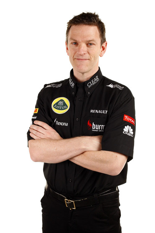 James Allison, director técnico del equipo Lotus en 2013