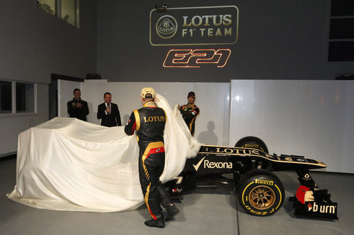 Räikkönen y Grosjean destapan el Lotus E21