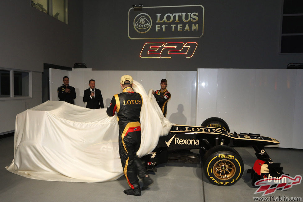 Räikkönen y Grosjean destapan el Lotus E21