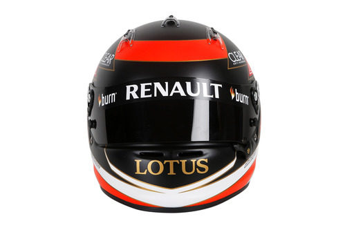Casco de Kimi Räikkönen para 2013 (frontal)