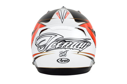 Casco de Kimi Räikkönen para 2013 (trasera)