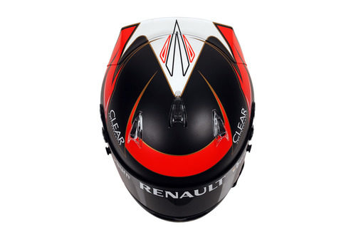 Casco de Kimi Räikkönen para 2013 (superior)