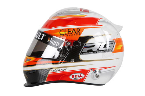 Casco de Romain Grosjean para 2013