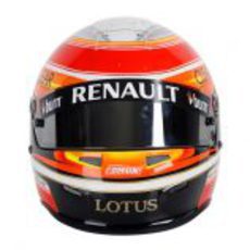 Casco de Romain Grosjean para 2013 (frontal)