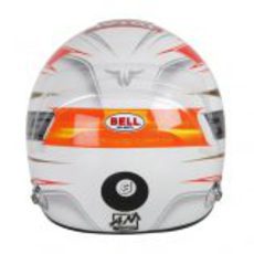 Casco de Romain Grosjean para 2013 (trasera)