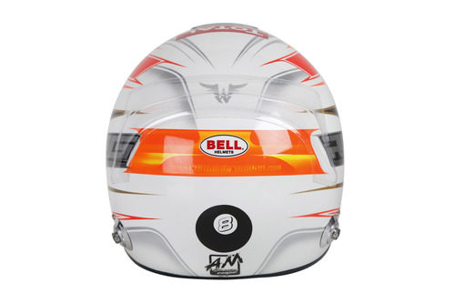 Casco de Romain Grosjean para 2013 (trasera)