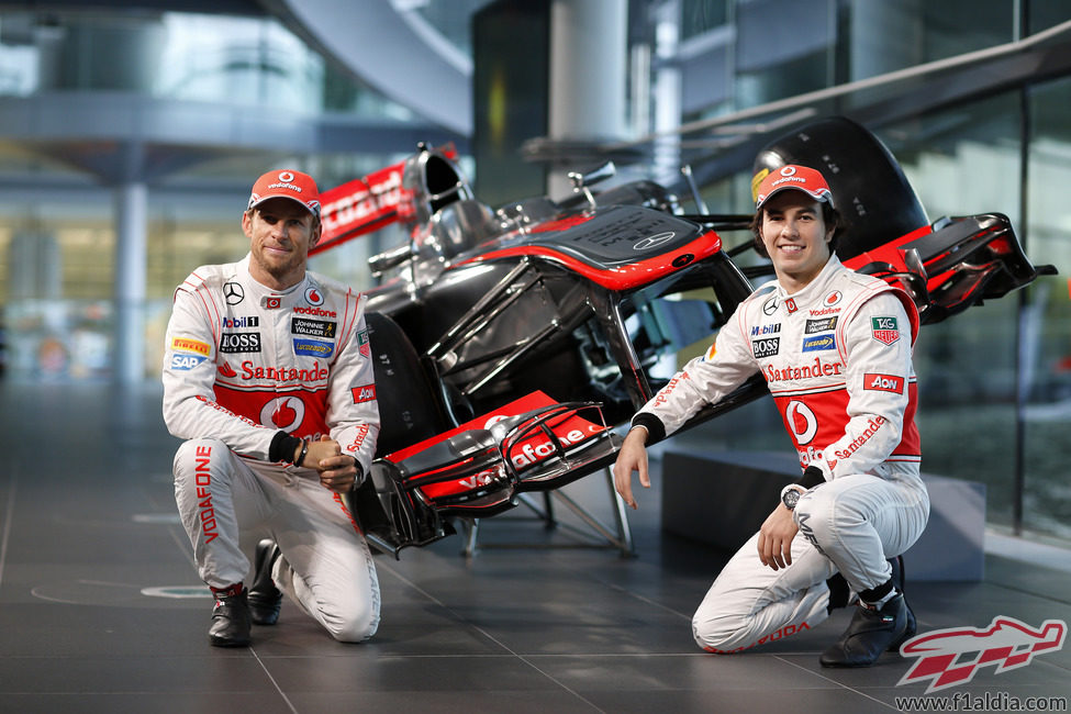 McLaren MP4-28, el coche de Jenson Button y Sergio Pérez para 2013