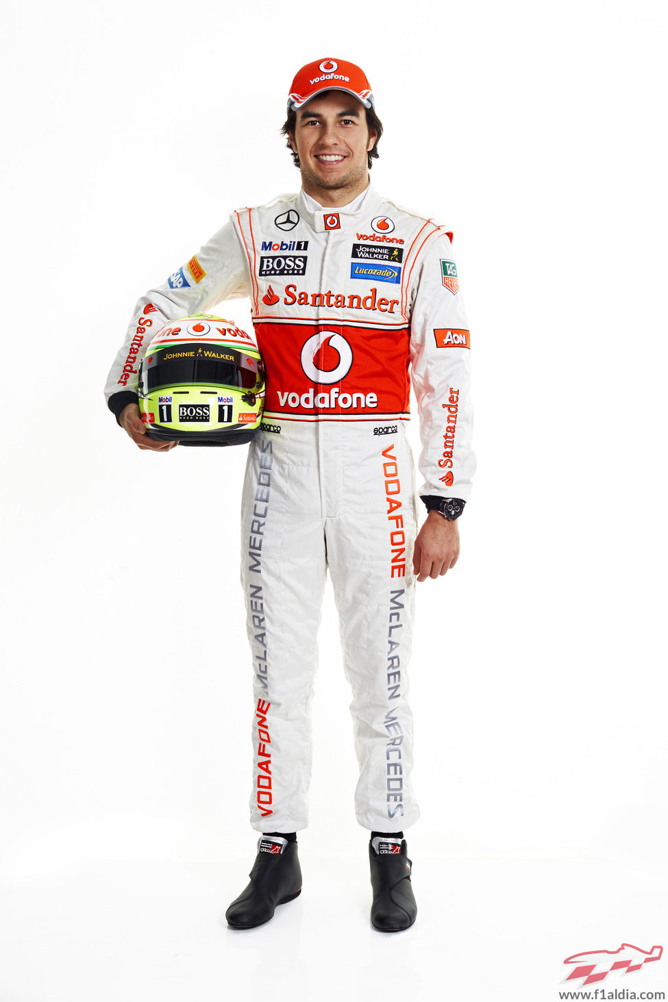 Sergio Pérez, piloto de McLaren para la temporada 2013