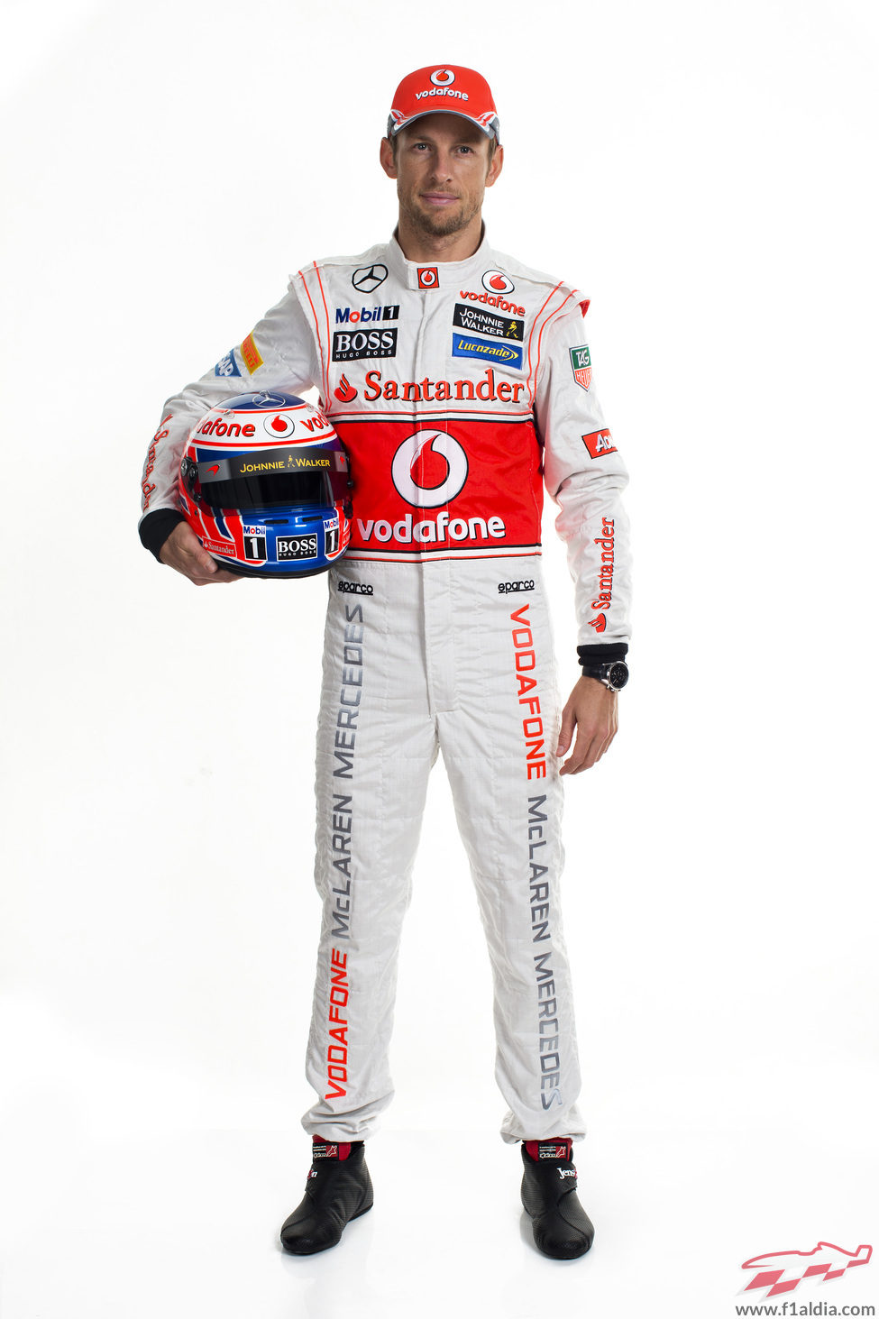 Jenson Button, piloto de McLaren para la temporada 2013