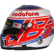 Casco de Jenson Button para 2013