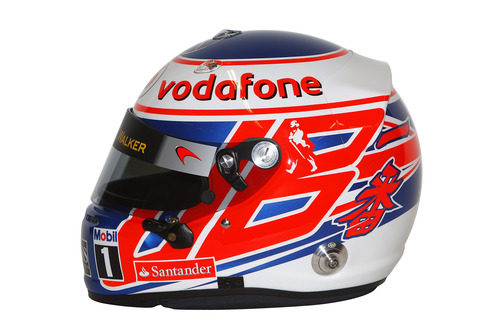 Casco de Jenson Button para 2013