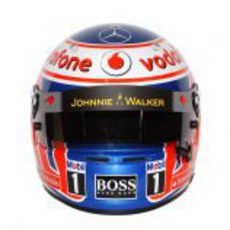 Casco de Jenson Button para 2013 (frontal)