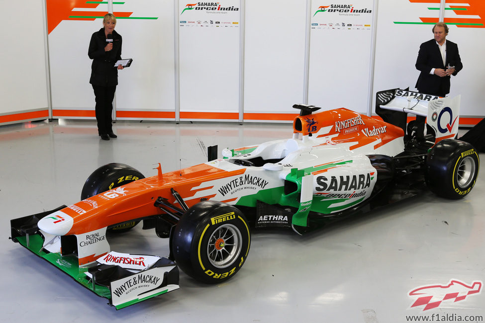 VJM06, el monoplaza de Force India para la temporada 2013