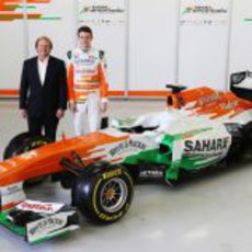 El Force India VJM06 fue presentado en Silverstone