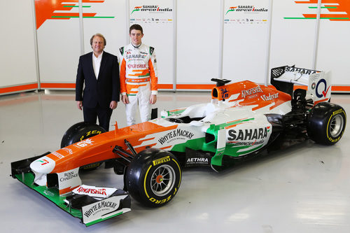 El Force India VJM06 fue presentado en Silverstone