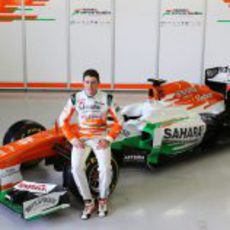 Paul di Resta y el nuevo Force India VJM06