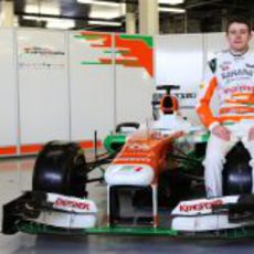 El Force India VJM06 fue presentado junto a Paul di Resta