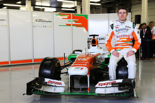 El Force India VJM06 fue presentado junto a Paul di Resta