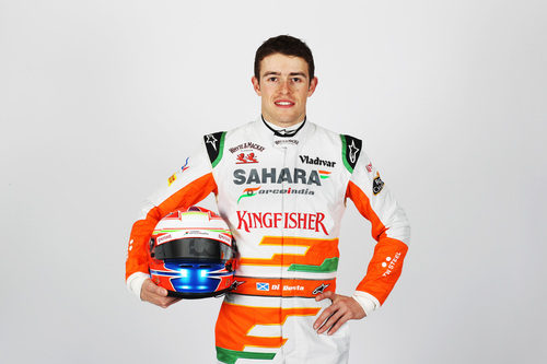 Paul di Resta, piloto de Force India para la temporada 2013