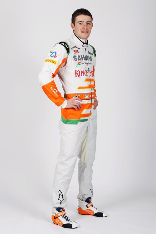 Paul di Resta, piloto de Force India en la temporada 2013